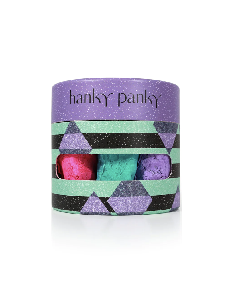 Hanky Panky - Retro Thongs Holiday Original Rise - PNKBLUOR