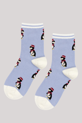 Hansel From Basel - Bellhop Penguin Crew  - BLUE