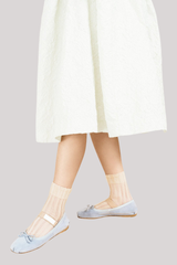 Hansel From Basel - Mykonos Sheer Short Crew  - NUDE