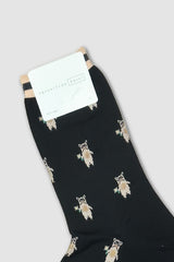 Hansel From Basel - Bandit Crew Socks  - BLACK