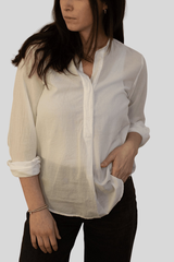Hartford - Cartoon Shirt - WHITE