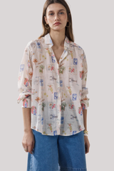 Hartford - Charlot Shirt - WHTMULTI