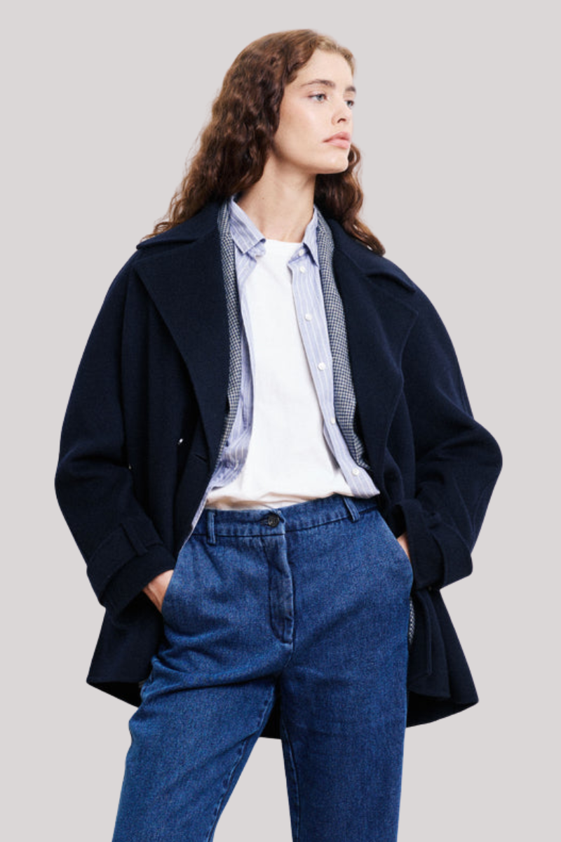 ジャケット・アウター Hartford laine wool coat 48 Hartford - Varda Coat