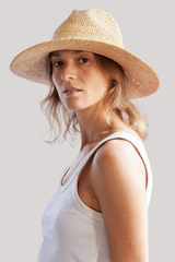 Hat Attack - Amelia Fedora - NATURAL
