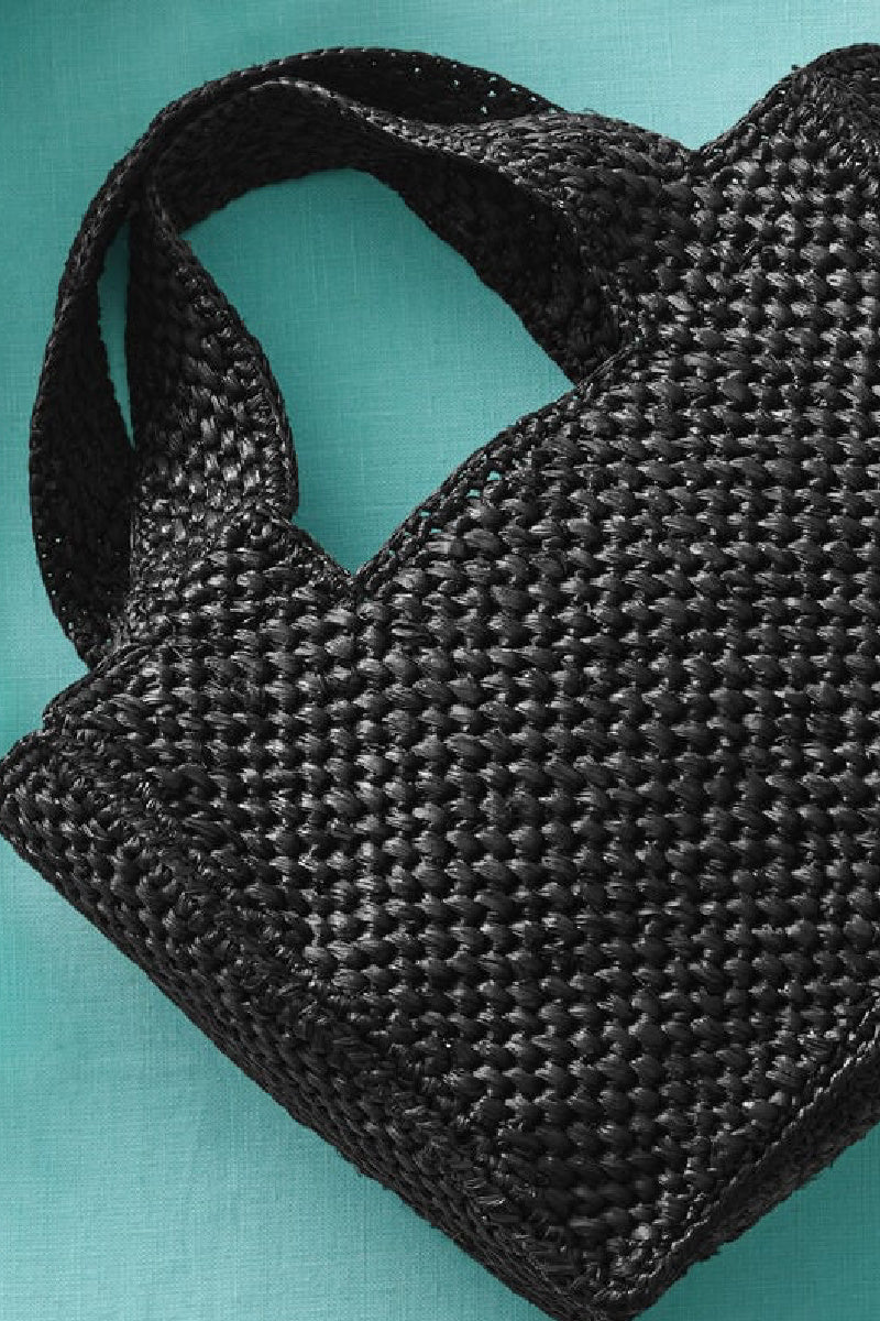 Hat Attack - Mini Lulu Tote - BLACK