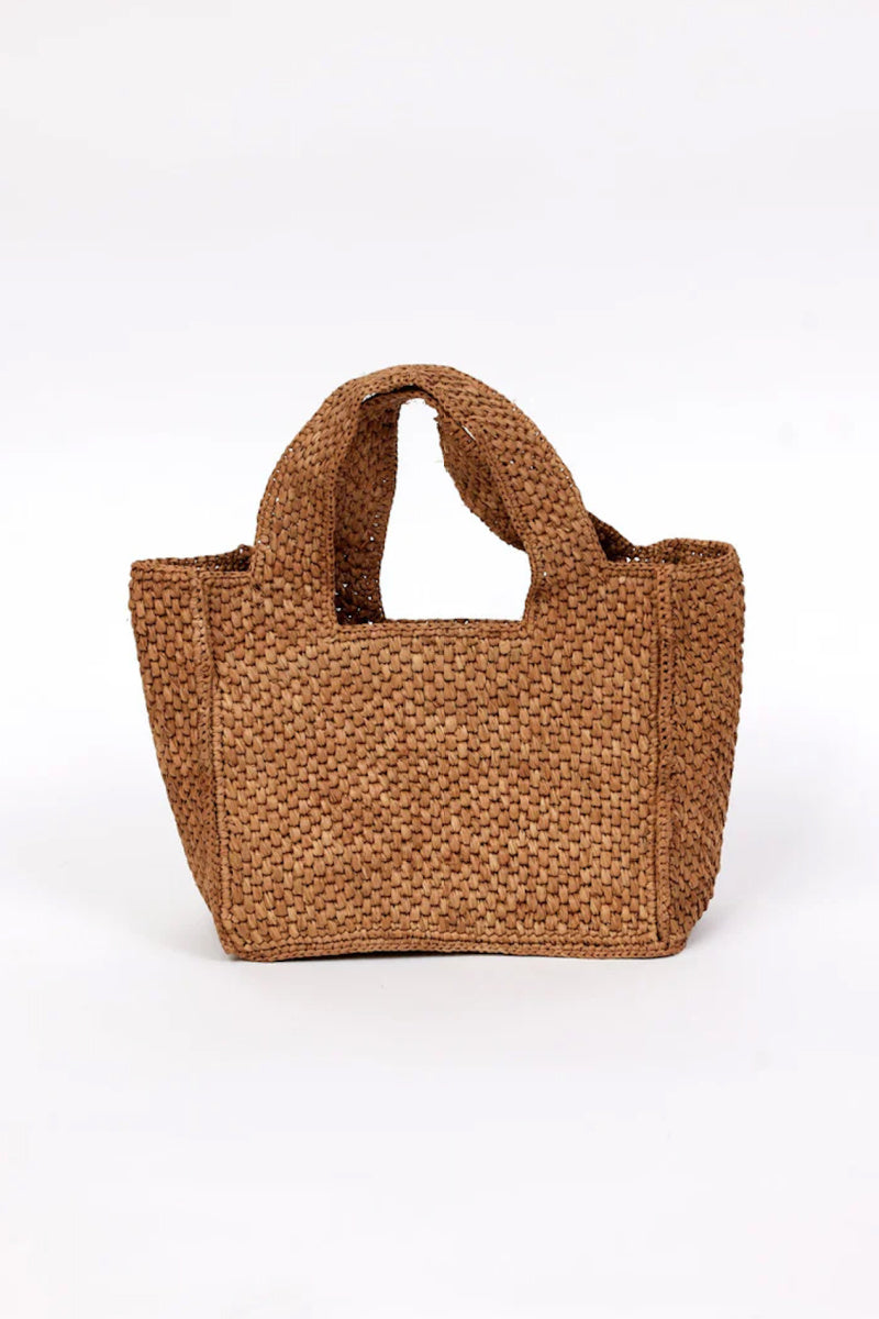 Hat Attack - Mini Lulu Tote - TOAST