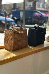 Hat Attack - Mini Lulu Tote - TOAST