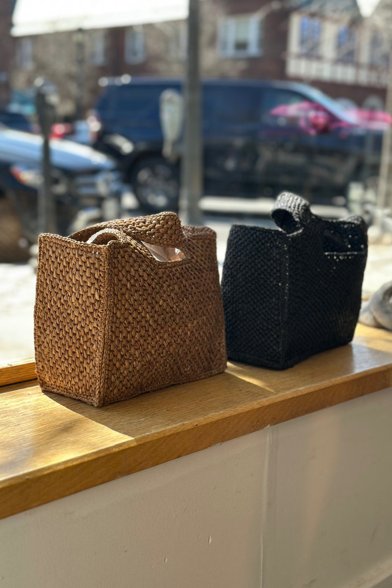 Hat Attack - Mini Lulu Tote - TOAST