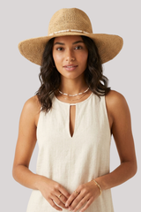 Hat Attack - Raffia Crochet Continental - NATNEUT
