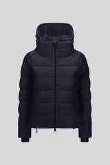 Herno - High-Neck Jacket in Nylon Chamonix - BLUNAVY