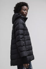 Herno - Padded Zip-up Hooded Coat - BLACK