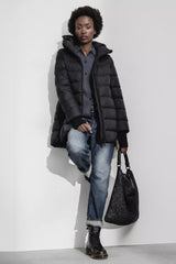 Herno - Padded Zip-up Hooded Coat - BLACK