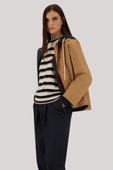 Herno - Reversible Jacket in Dean - CAML/BLU