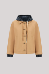 Herno - Reversible Jacket in Dean - CAML/BLU