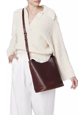 Il Bisonte - Le Laudi Achillea Leather Bucket Bag - 507BROWN