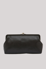 Il Bisonte - Manuela Clutch Bag - BLACK
