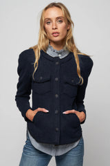 Isabel Marant Étoile - Nelly Wool Blend Jacket - MIDNIGHT