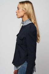 Isabel Marant Étoile - Nelly Wool Blend Jacket - MIDNIGHT