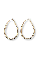 Isabelle Toledano - Lila Oval Hoops - GOLD