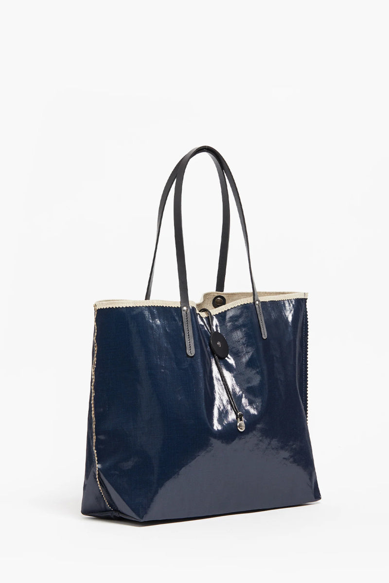 Jack Gomme - Bahia Linen Shopping Bag - DEEP