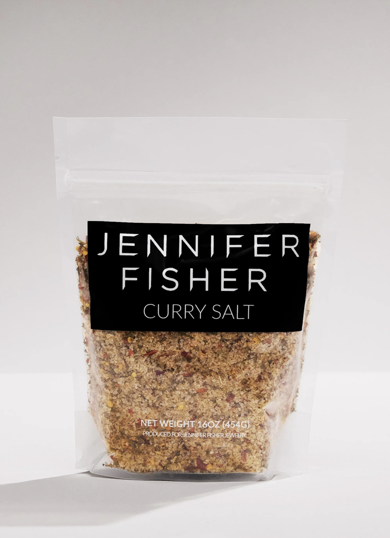 Jennifer Fisher - Curry Salt - 16 oz - BLACK