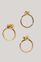 Jennifer Fisher - Knot Ring Set - YLWGOLD