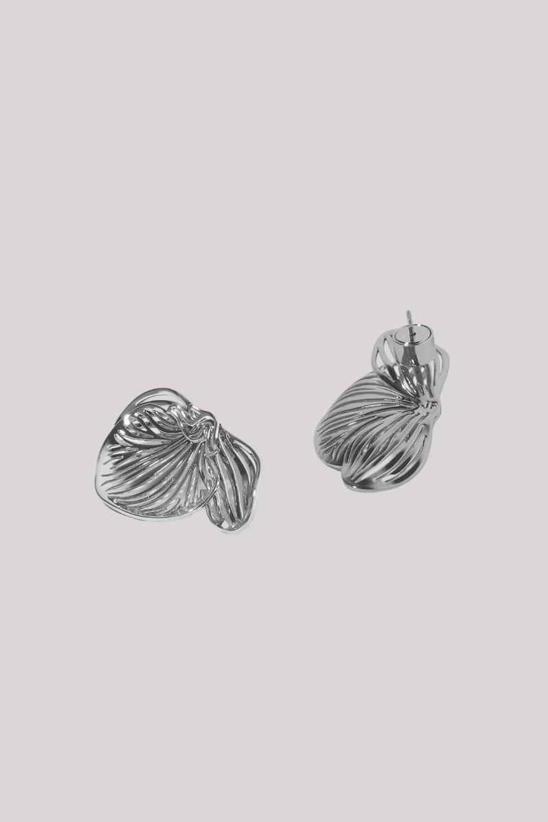 Jennifer Fisher - Small Orchid Post - SILVER