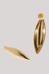 Jennifer Fisher - Small Puffy Dagger Earrings - GOLD