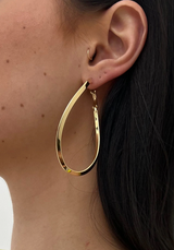 Jennifer Zeuner - Alex 2.5" Earrings - GOLD