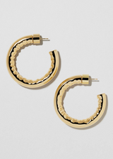 Jennifer Fisher - 1" Jennifer Mini Hoops - GOLD