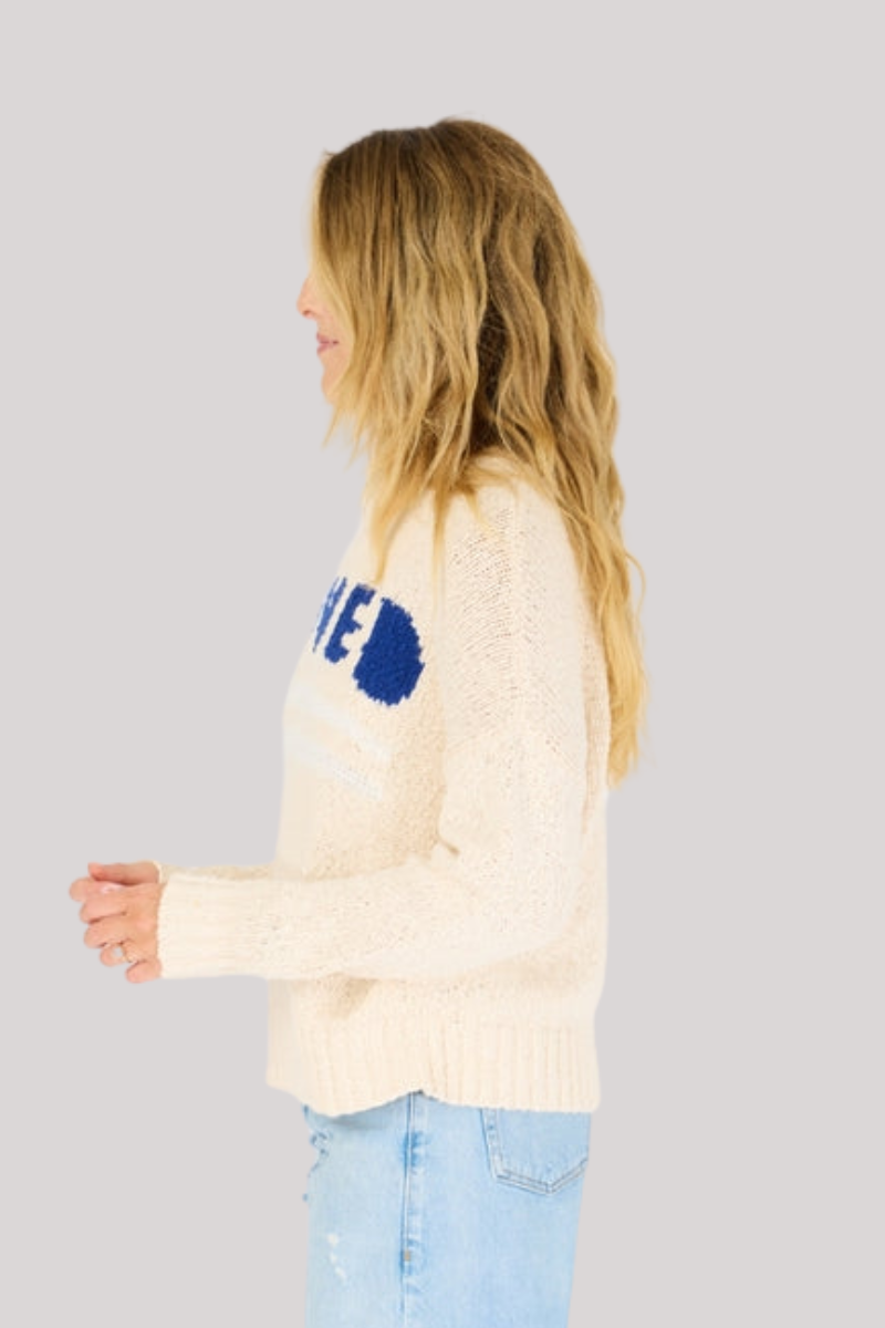 Kerri Rosenthal - Boyfriend Loved Sweater - NATURAL