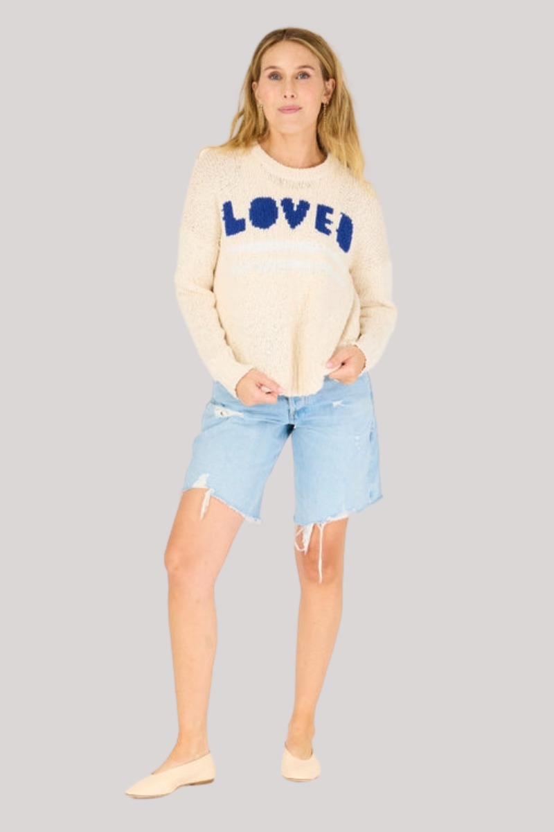 Kerri Rosenthal - Boyfriend Loved Sweater - NATURAL