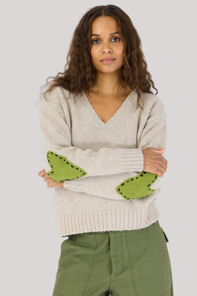 Sefr Knit leth セファ ニット Kerri-Rosenthal-Frenchy-