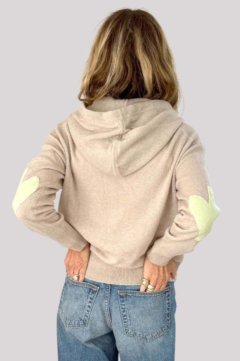 Kerri Rosenthal - Hoodie Imperfect Heart Sweater - LTMUSHRM