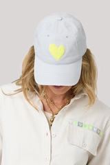 Kerri Rosenthal - KR Imperfect Chenille Heart Hat - SEASALCI