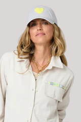 Kerri Rosenthal - KR Imperfect Chenille Heart Hat - SEASALCI