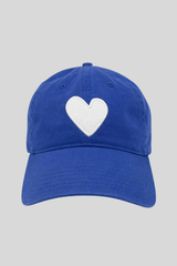 Kerri Rosenthal - KR Imperfect Heart Hat - BRBLUWHT