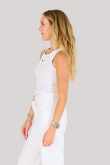 Kerri Rosenthal - KR Tank  - WHITE
