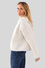 Kerri Rosenthal - Marley Cashmere Sweater - MISTYGRY