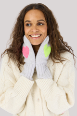 Kerri Rosenthal - Patch Mittens - SILVERFX