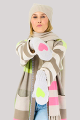 Kerri Rosenthal - Patch Mittens - SILVERFX