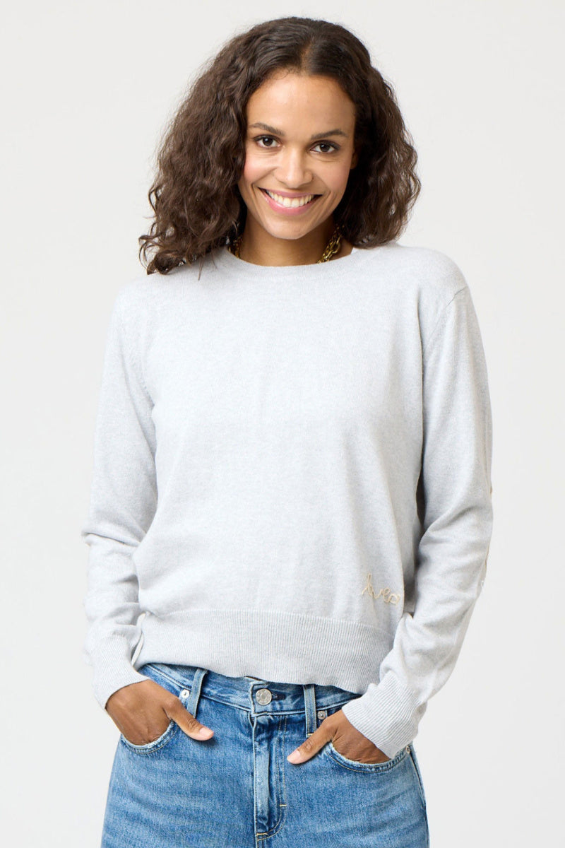 Kerri Rosenthal - Patchwork Cotton Pullover - SILVERFO