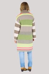 Kerri Rosenthal - Shawl Collar Duster - MULTI