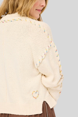 Kerri Rosenthal - Sienna Cardigan - ECRU