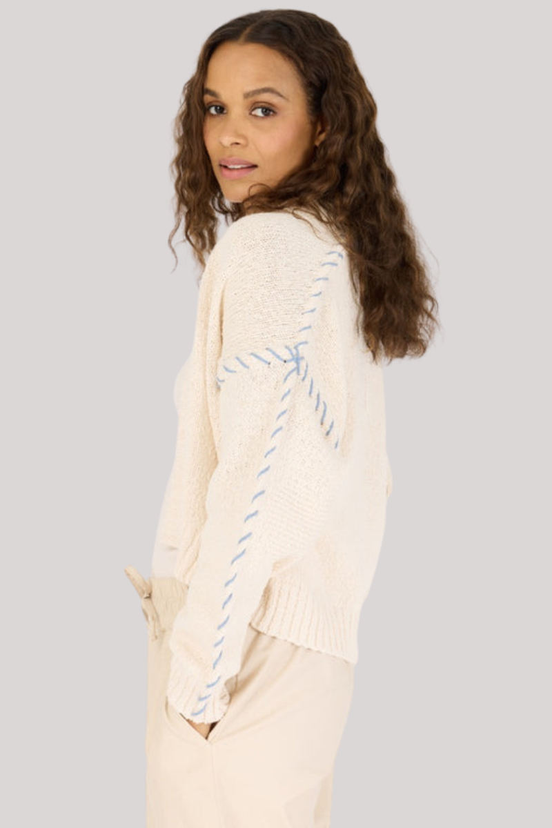Kerri Rosenthal - Sienna Cardigan - NATURAL