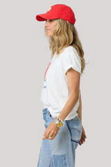 Kerri Rosenthal - Suke Fool for Love Tee - WHITE