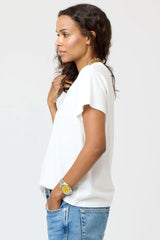 Kerri Rosenthal - Suke Life is Beautiful Tee - WHITE