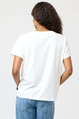 Kerri Rosenthal - Suke Life is Beautiful Tee - WHITE