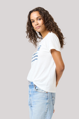 Kerri Rosenthal - Suke U.S. of Love Tee - WHITE