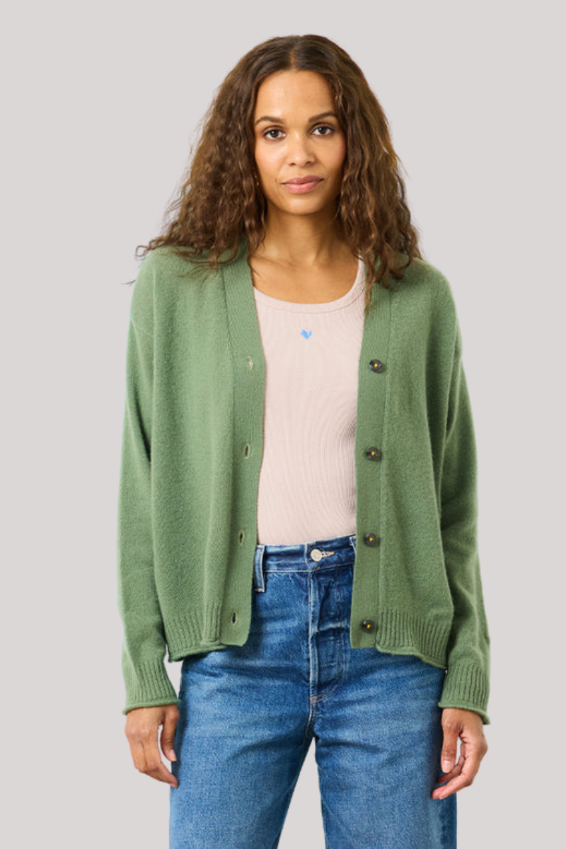 Kerri Rosenthal - Whisper Featherweight Cardigan - ARMYGREN